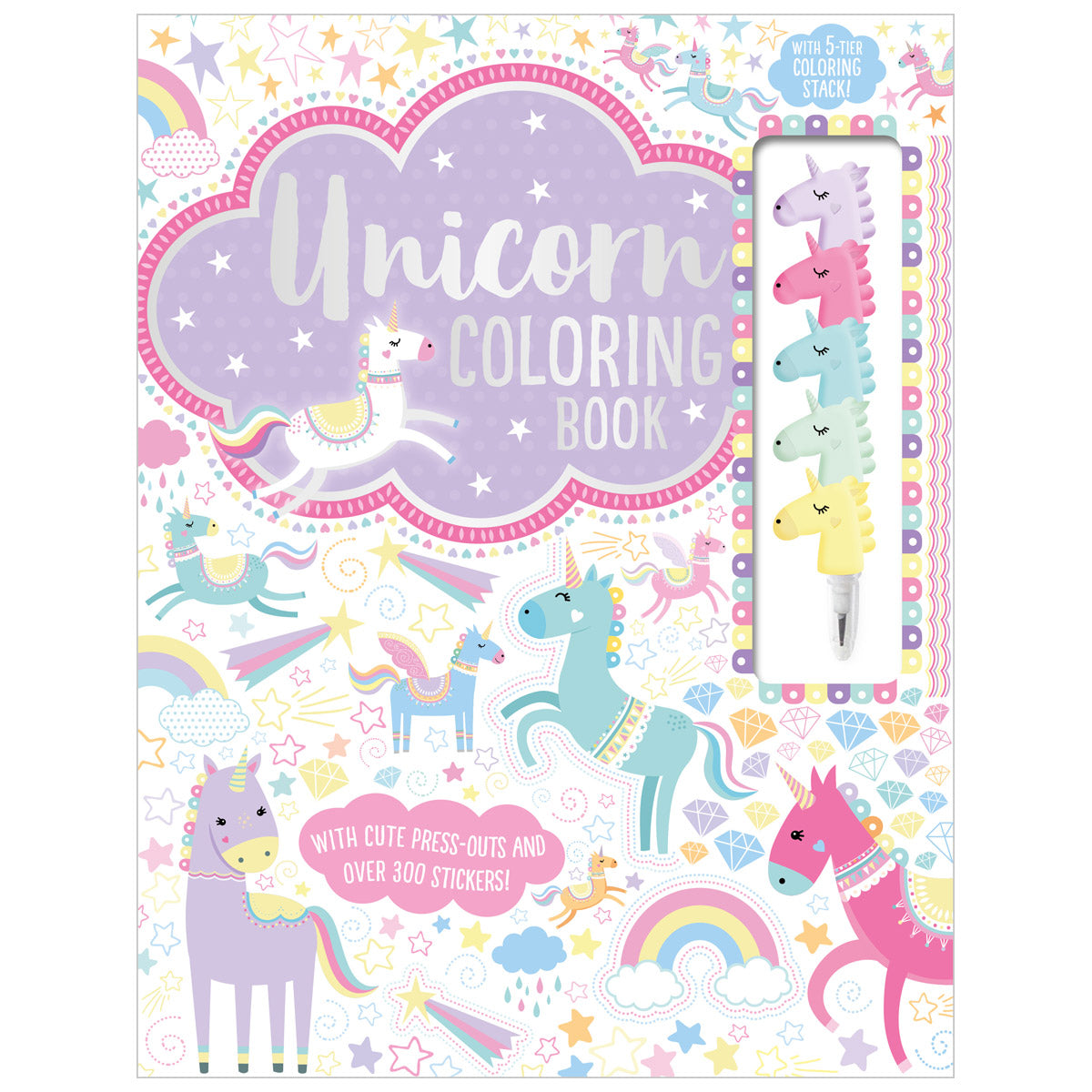 Unicorn Coloring (9781788436700) by Make Believe Ideas