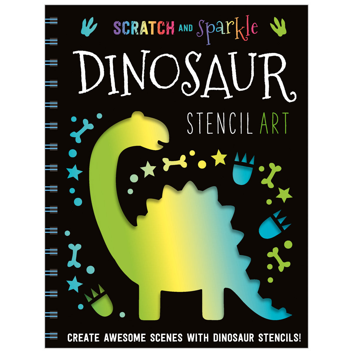 Scratch and Sparkle Dinosaur Stencil Art (9781789470369) by Make Believe Ideas