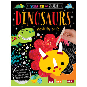 Scratch and Sparkle Dinosaurs Activity Book (9781788436755) by Make Believe Ideas