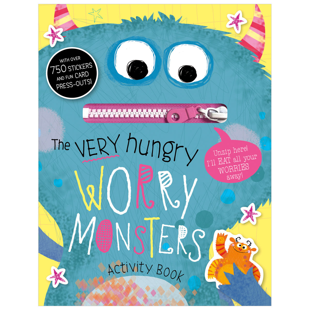 The Very Hungry Worry Monsters Sticker Activity Book (9781800584396) by Make Believe Ideas
