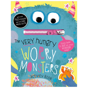 The Very Hungry Worry Monsters Sticker Activity Book (9781800584396) by Make Believe Ideas