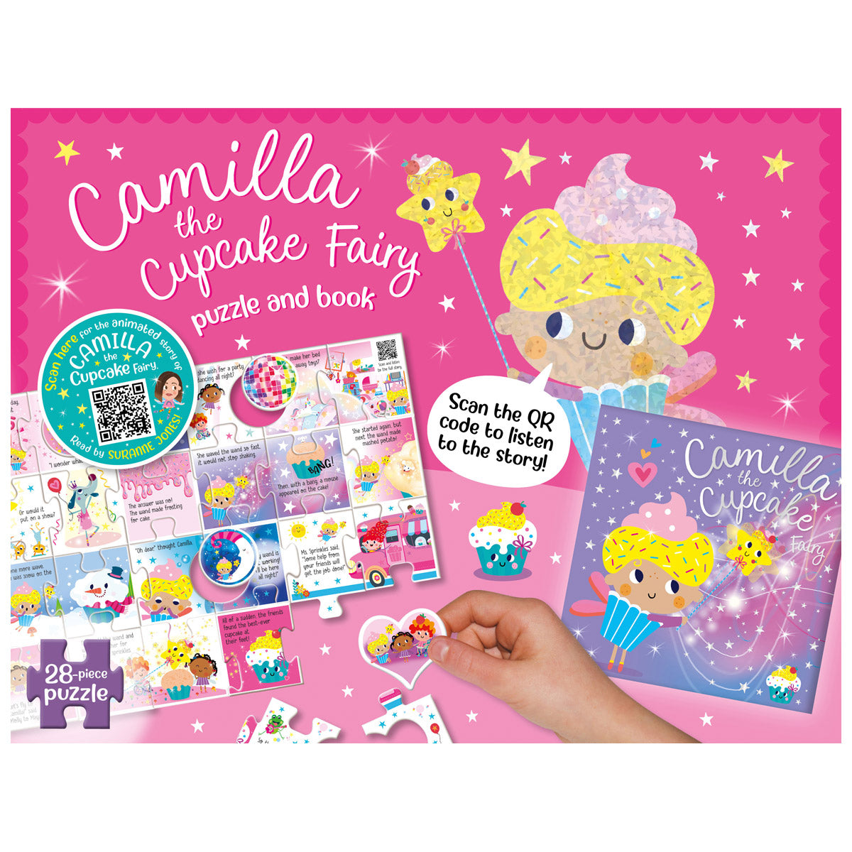 Camilla the Cupcake Fairy Puzzle and Book (9781836420835) by Make Believe Ideas