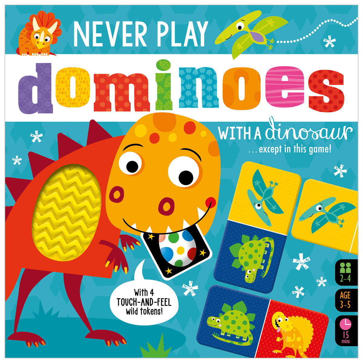 Never Play Dominoes with a Dinosaur (9781803377674) by Make Believe Ideas