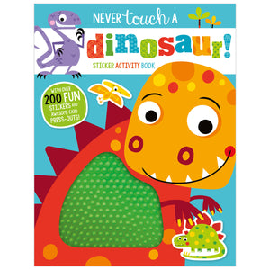 Never Touch a Dinosaur Sticker Activity Book (9781789470260) by Make Believe Ideas