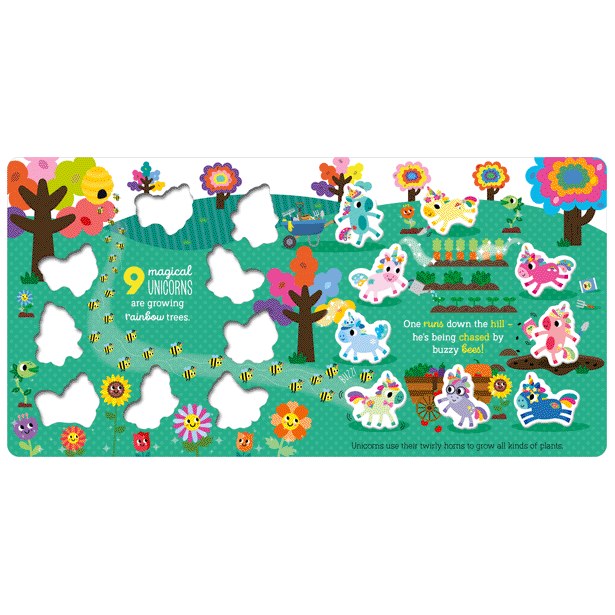 Product image 4 of 10 Magical Unicorns, a board book for ages 3+, by Make Believe Ideas.