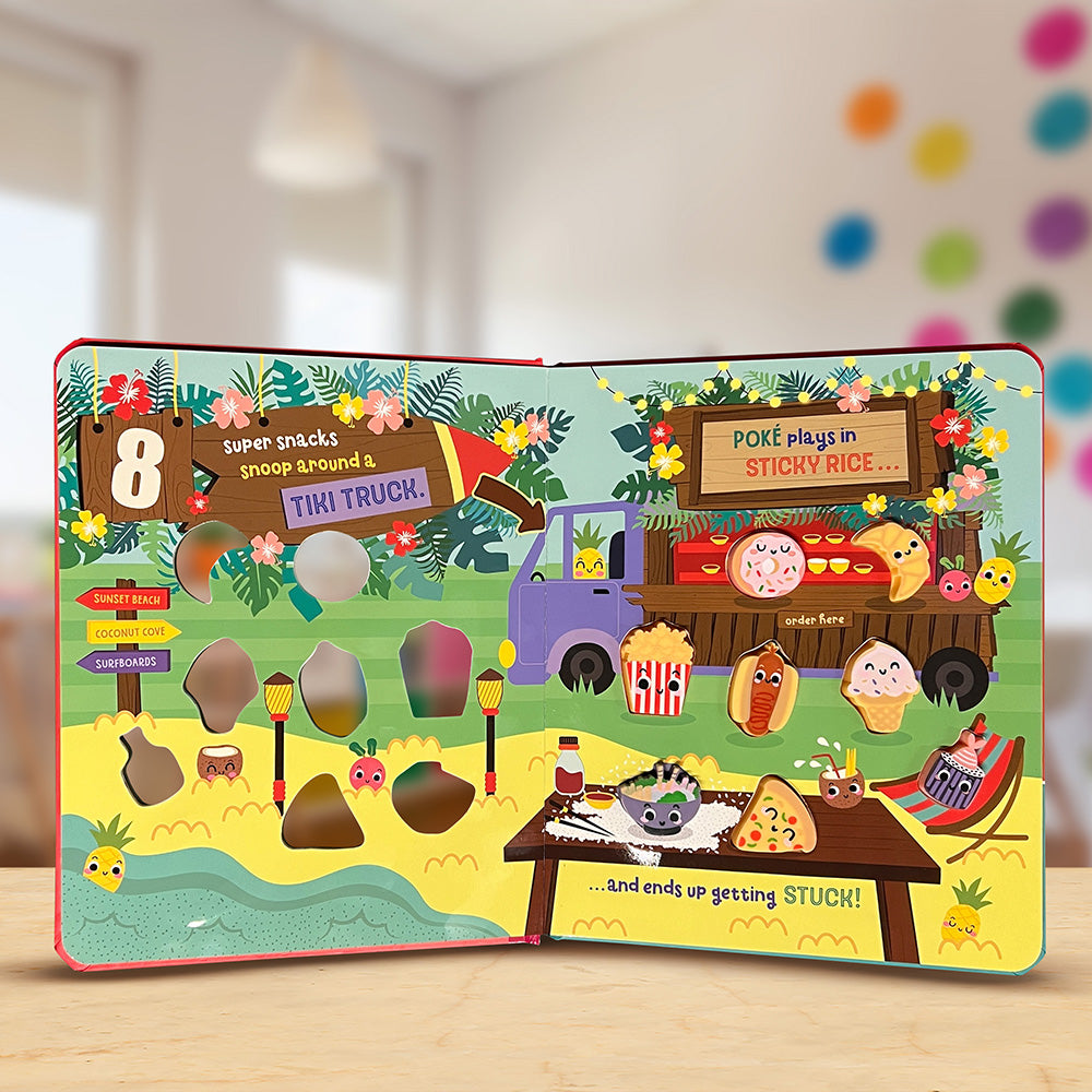 Product image 4 of 10 Super Snacks, a board book for ages 3+, by Make Believe Ideas.