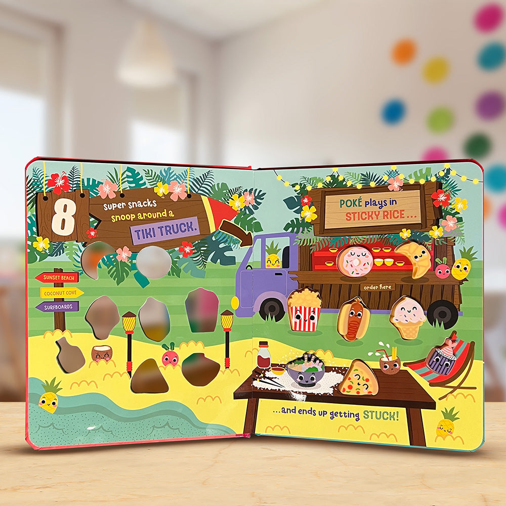 Product image 4 of 10 Super Snacks, a board book for ages 3+, by Make Believe Ideas.
