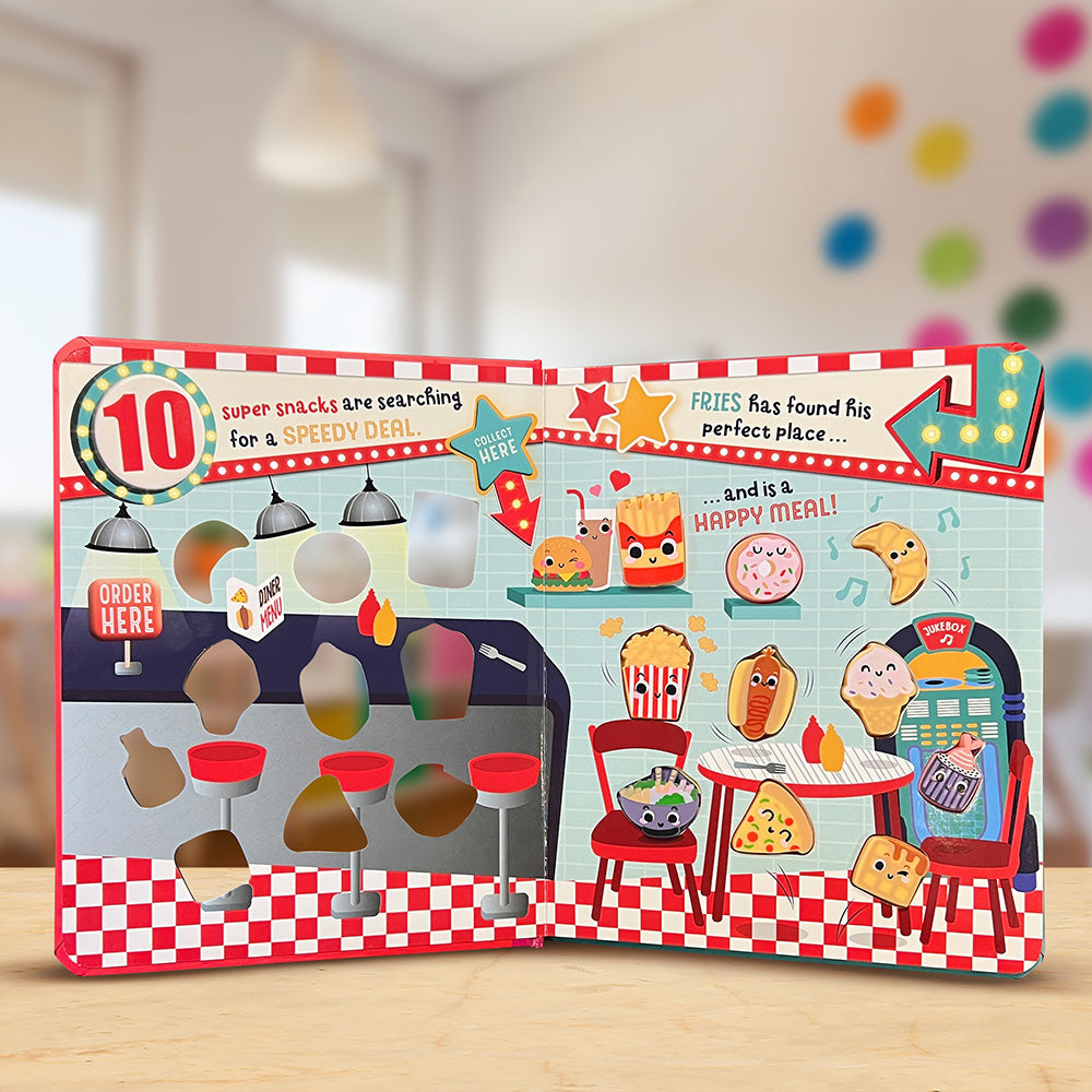 Product image 5 of 10 Super Snacks, a board book for ages 3+, by Make Believe Ideas.