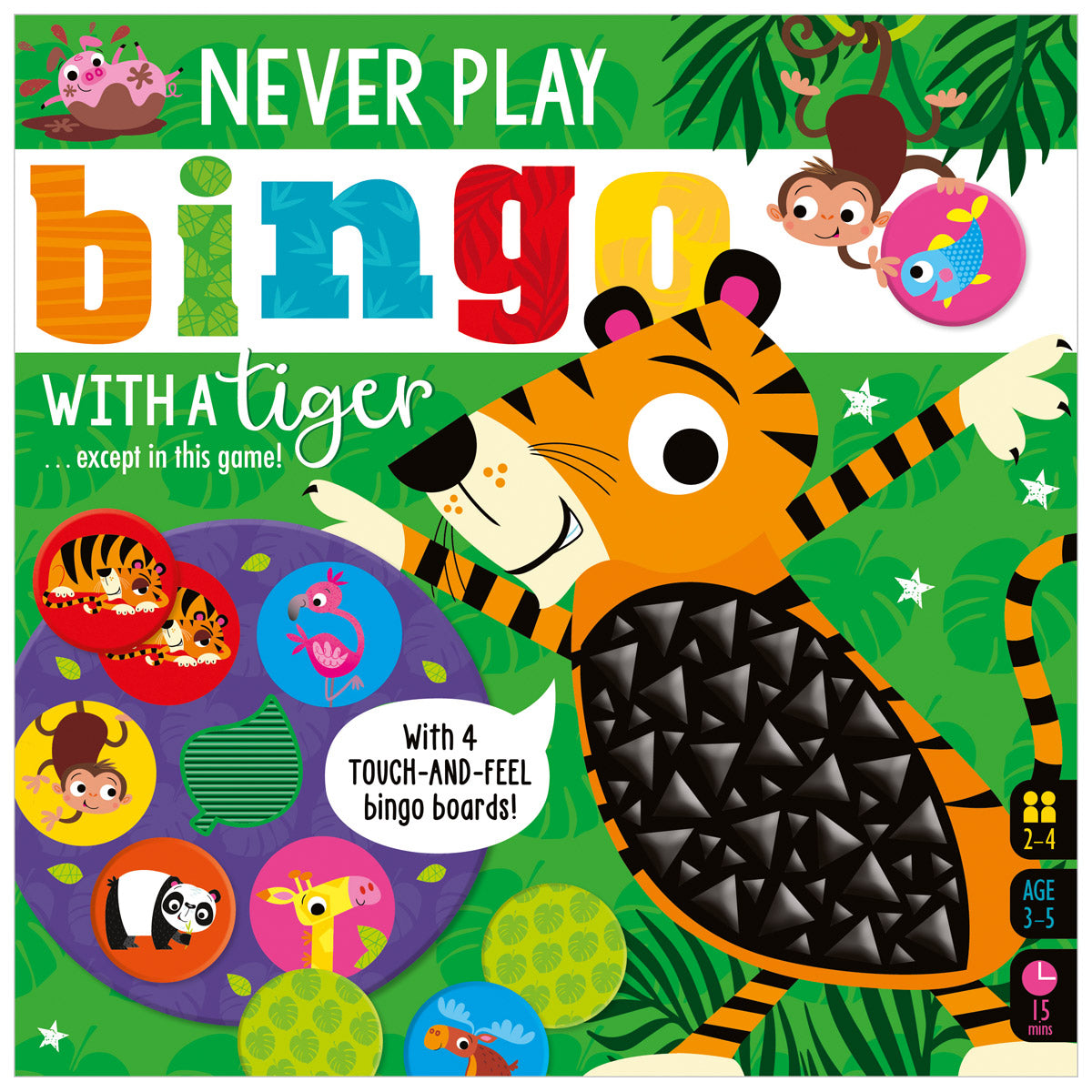 Never Play Bingo with a Tiger (9781803377650) by Make Believe Ideas