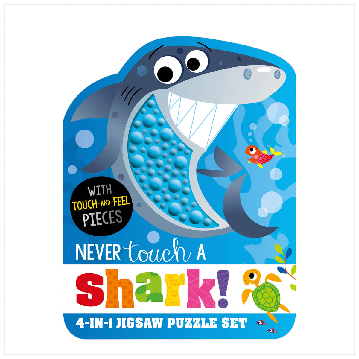 Never Touch A Shark Jigsaw Puzzle Set (9781836420675) by Make Believe Ideas