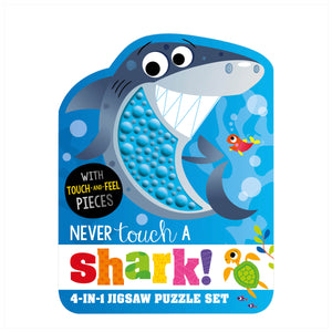 Never Touch A Shark Jigsaw Puzzle Set (9781836420675) by Make Believe Ideas