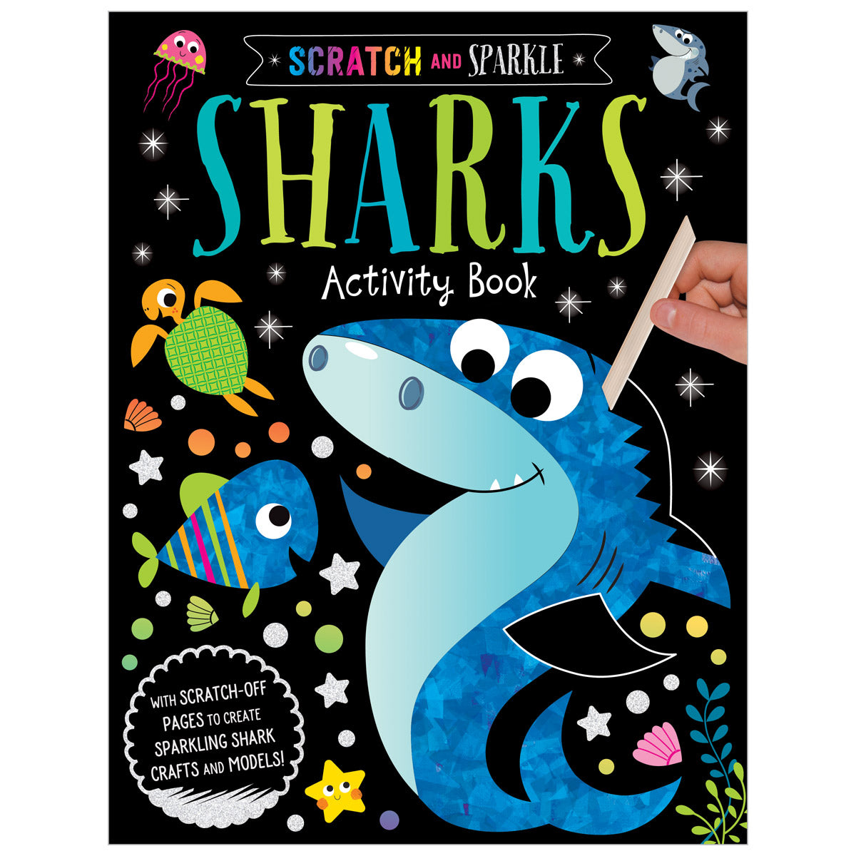 Scratch and Sparkle Sharks Activity Book (9781789473919) by Make Believe Ideas