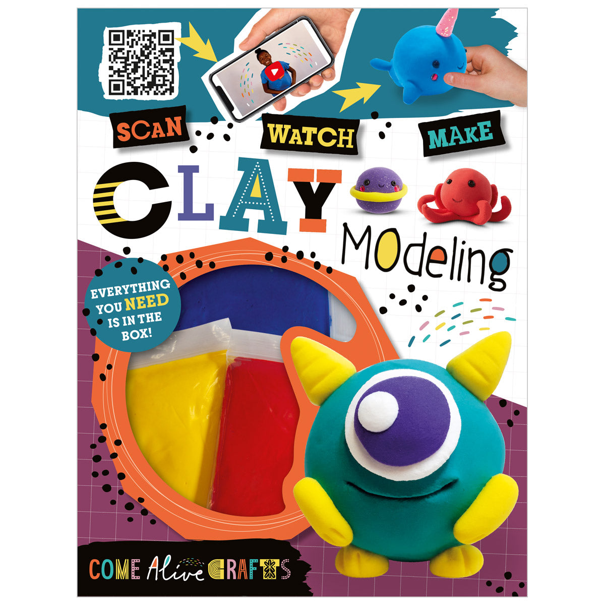 Come Alive Clay Modeling (9781789473995) by Make Believe Ideas