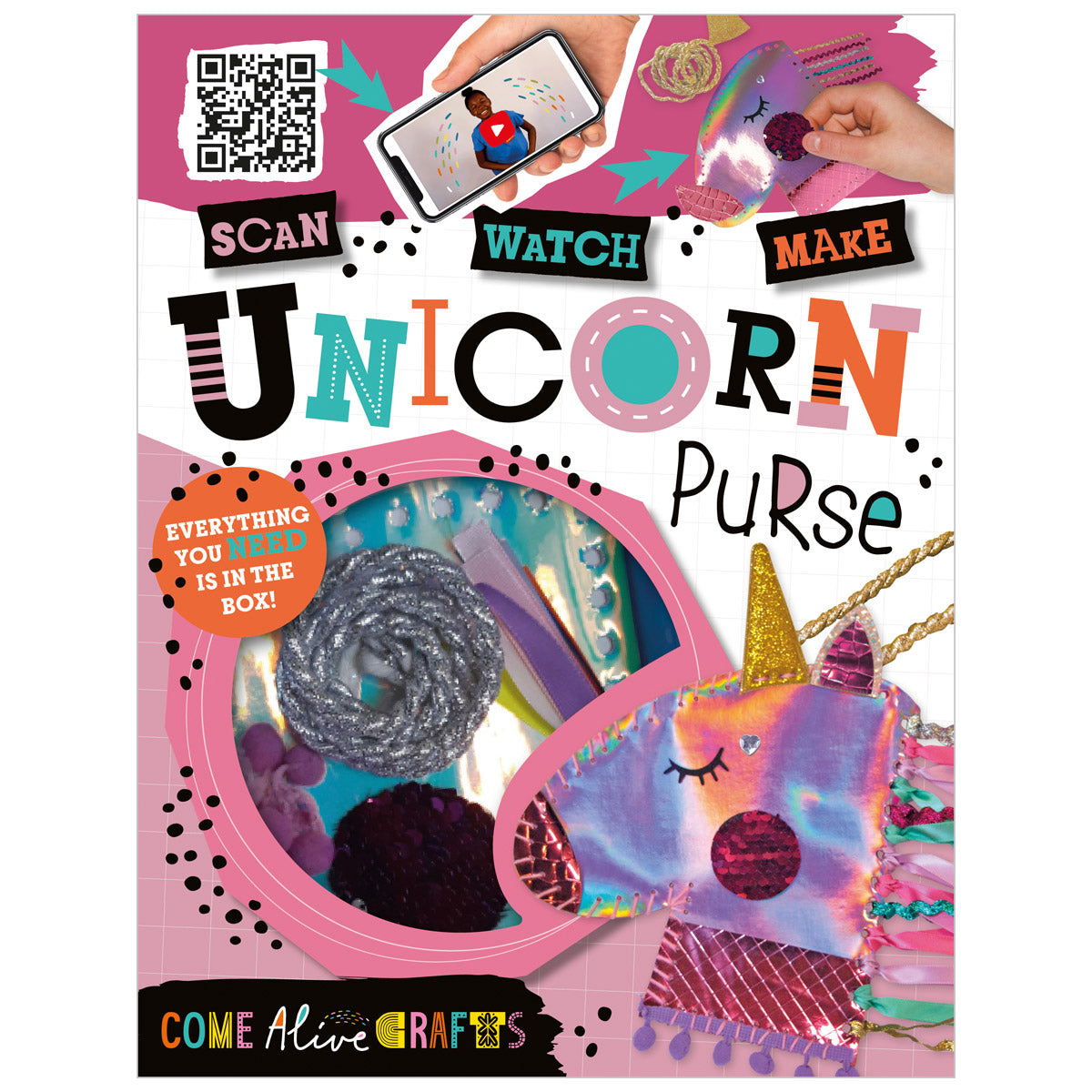 Come Alive Unicorn Purse (9781789473971) by Make Believe Ideas