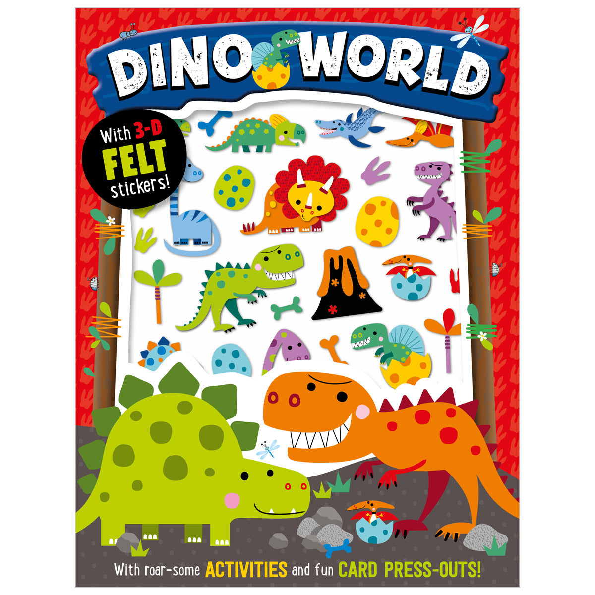 Dino World Activity Book (9781800580688) by Make Believe Ideas