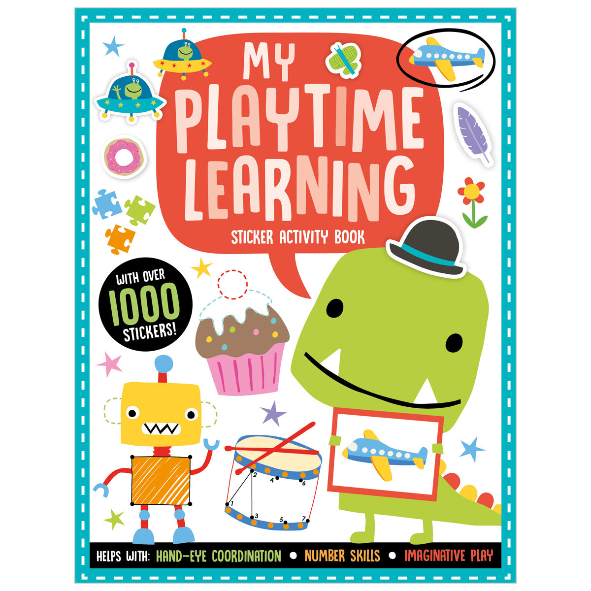 Playtime Learning My Playtime Learning Sticker Activity Book (9781789479973) by Make Believe Ideas