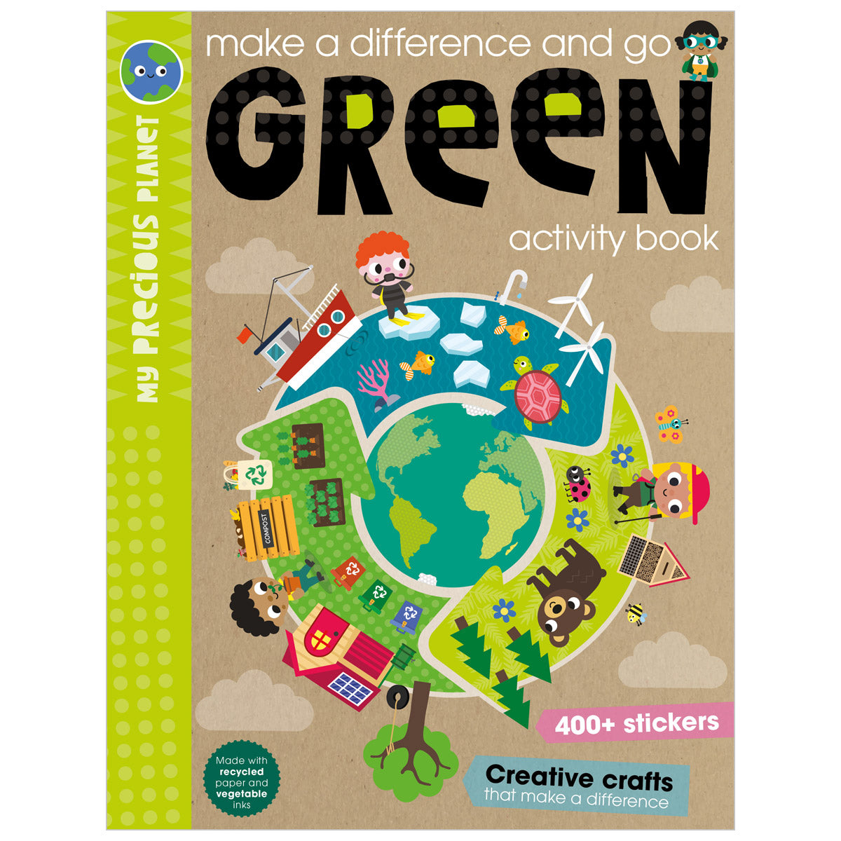 My Precious Planet Make a difference and go green activity book (9781800584471) by Make Believe Ideas
