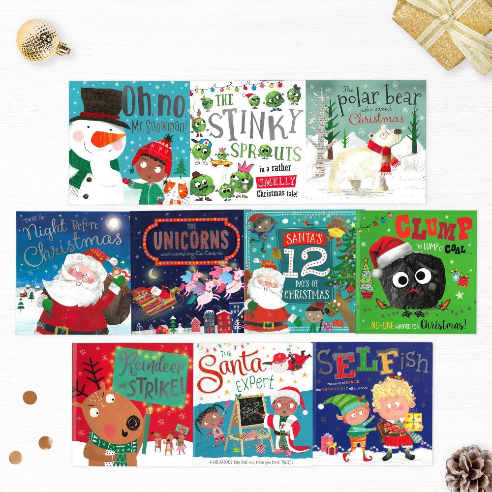 Christmas Story Book 10-Set Ziplock