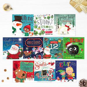 Christmas Story Book 10-Set Ziplock
