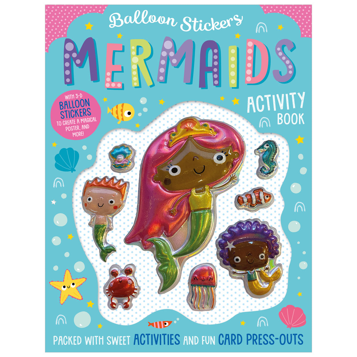 Balloon Stickers Mermaids Activity Book (9781800589896) by Make Believe Ideas