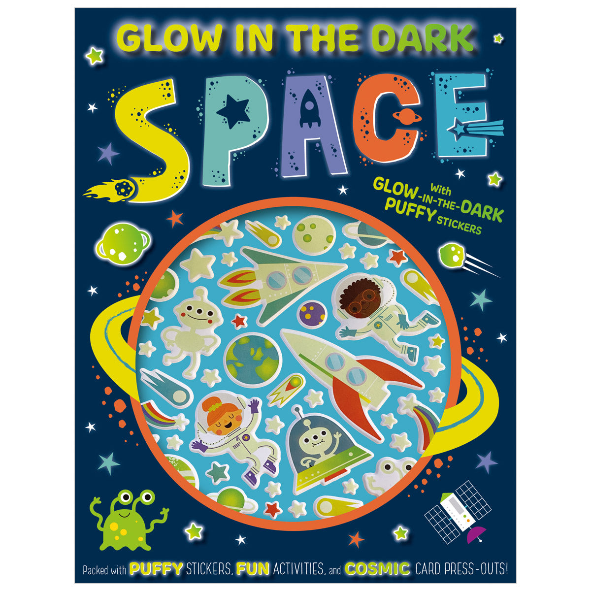 Glow in the Dark Space Activity Book (9781800589957) by Make Believe Ideas