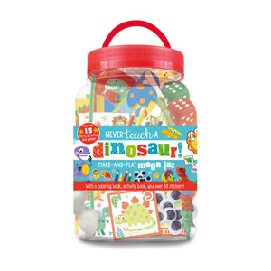 Never Touch a Dinosaur Make-and-play Mega Jar (9781803370125) by Make Believe Ideas