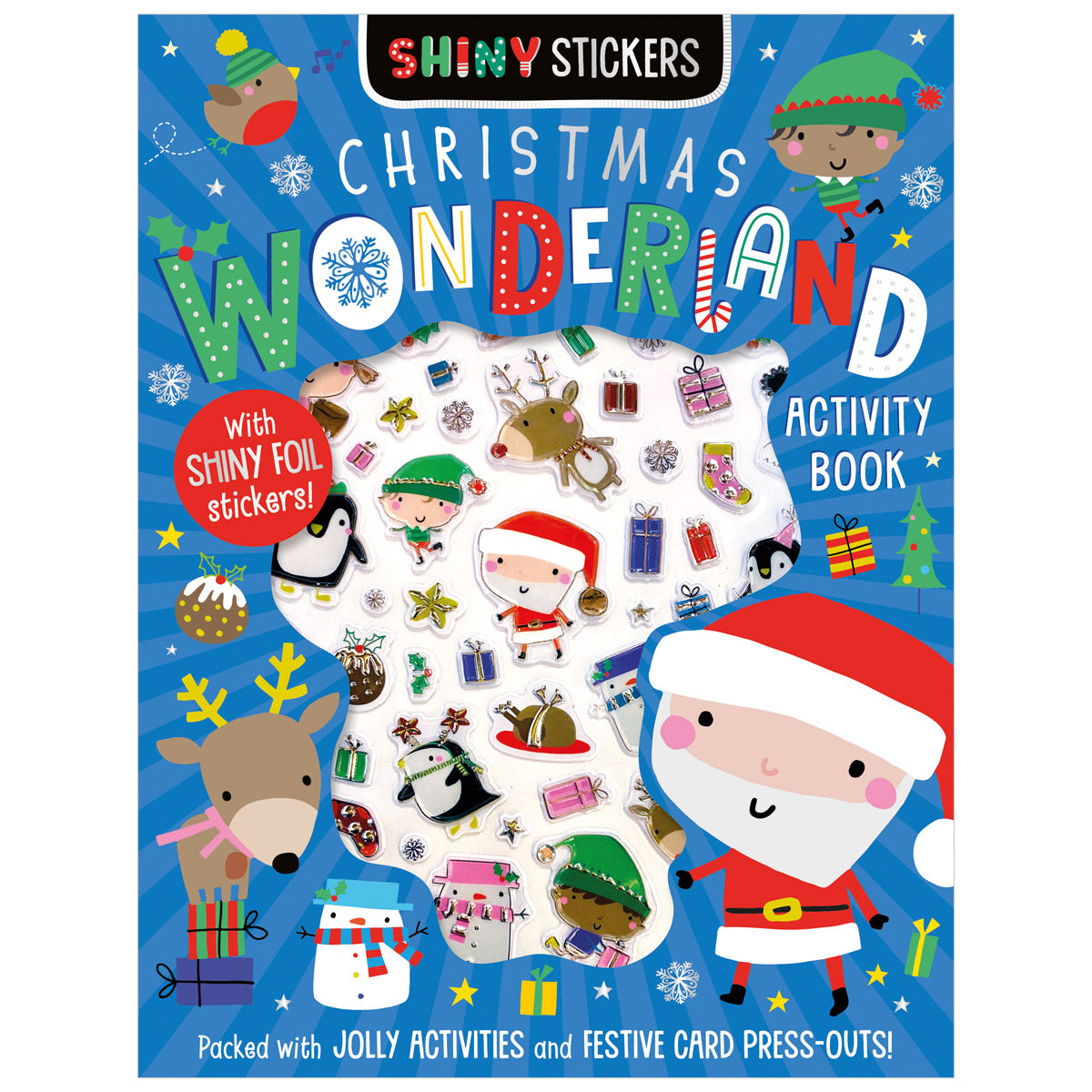 Shiny Stickers Christmas Wonderland (9781800585874) by Make Believe Ideas