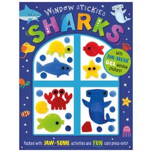 Window Stickies Sharks (9781803370385) by Make Believe Ideas