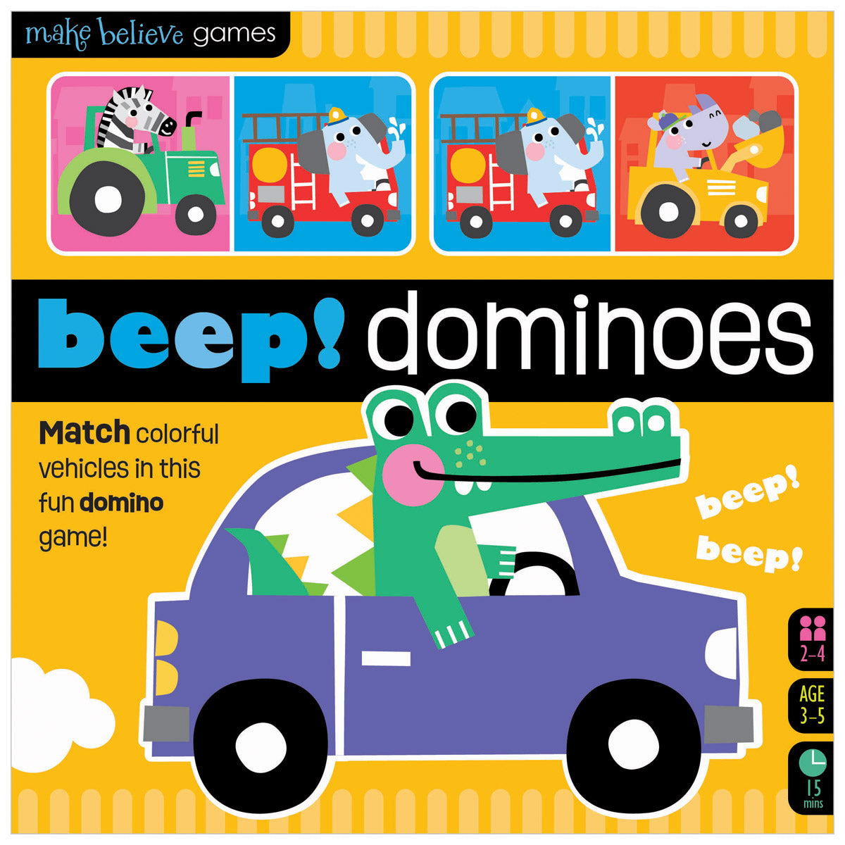 Beep! Dominoes  (9781803371047) by Make Believe Ideas