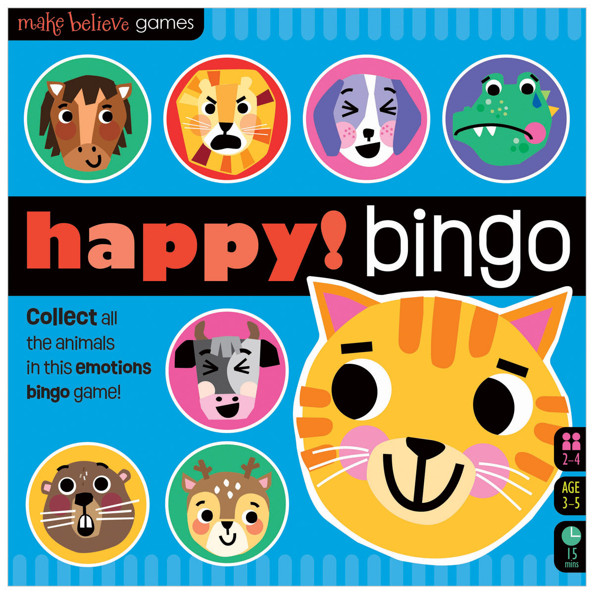 Happy! Bingo  (9781803371054) by Make Believe Ideas