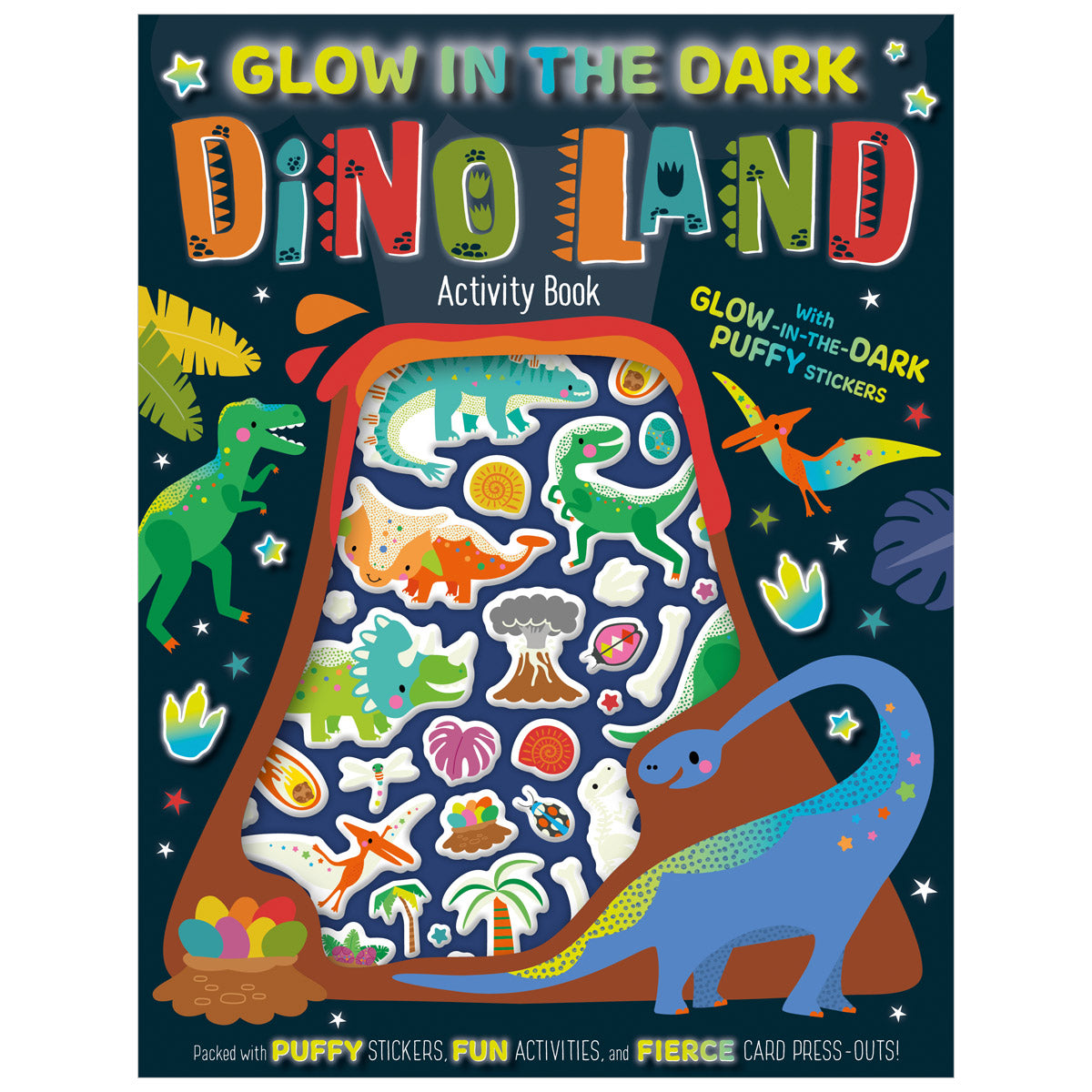 Glow in the Dark Dino Land Activity Book (9781803373232) by Make Believe Ideas