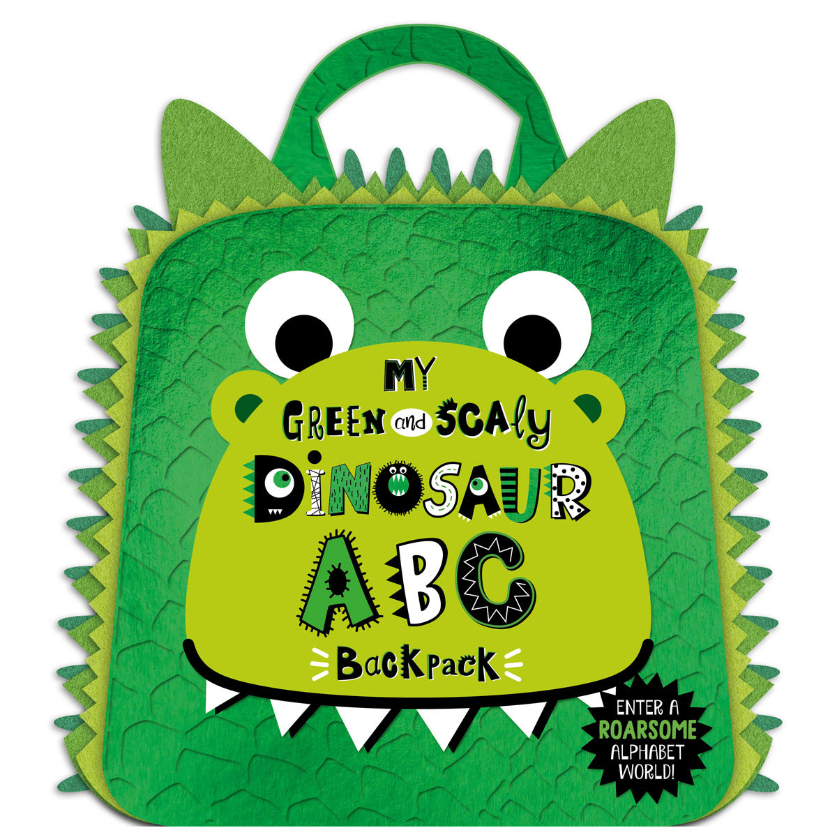 My Green and Scaly Dinosaur ABC Backpack (9781805447344) by Make Believe Ideas