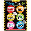 Sticky Notes Things That Go Activity Book (9781805444435) by Make Believe Ideas