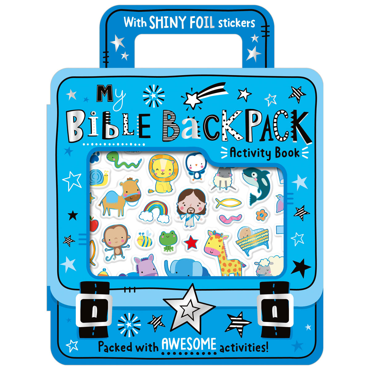 Shiny Stickers My Bible Backpack Activity Book (9781788934046) by Make Believe Ideas