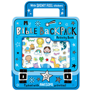 Shiny Stickers My Bible Backpack Activity Book (9781788934046) by Make Believe Ideas