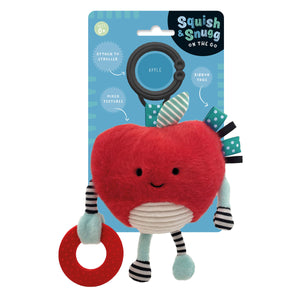 Squish and Snugg On The Go Apple  (9781805446705) by Make Believe Ideas