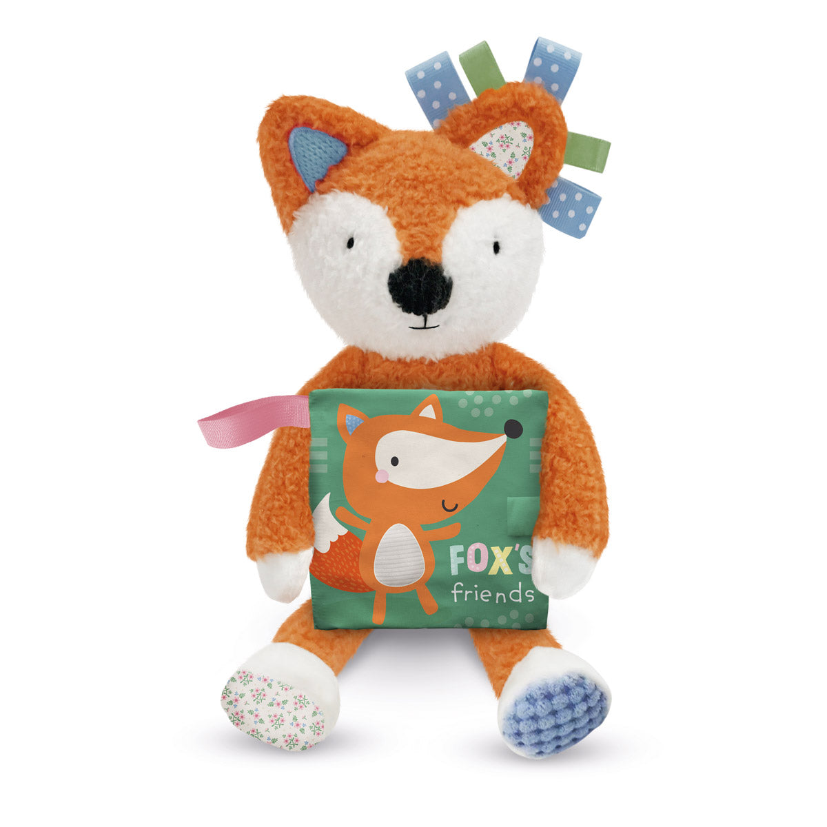 Sensory Snuggables Medium Plush Fox with Cloth Book (9781805446835) by Make Believe Ideas