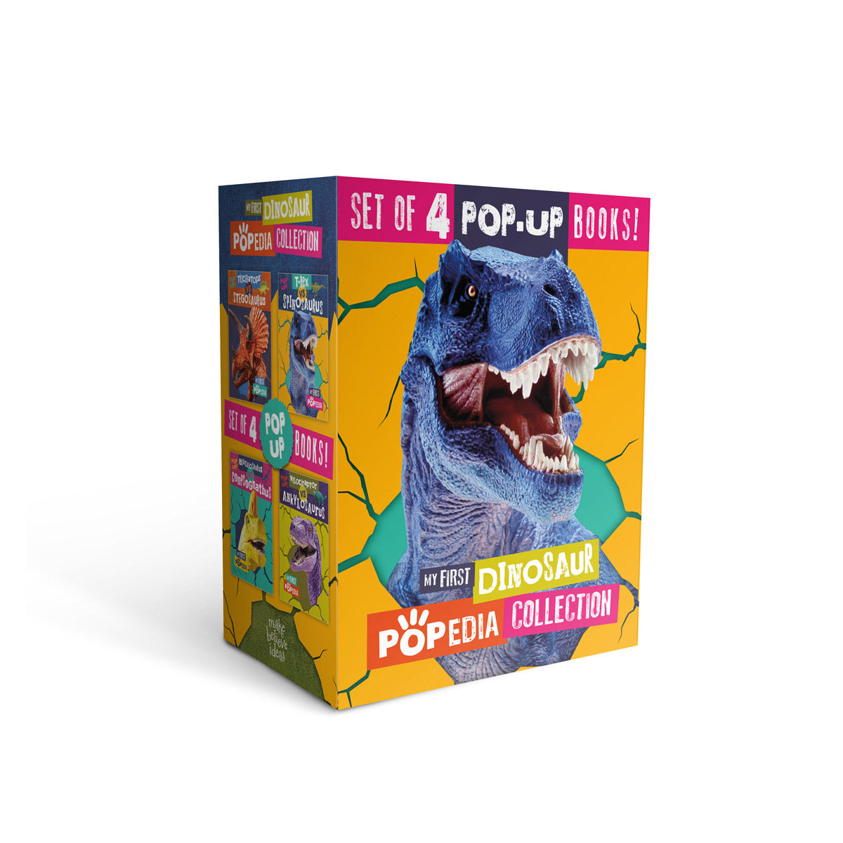 My First Dinosaur Popedia Collection (9781805443124) by Make Believe Ideas