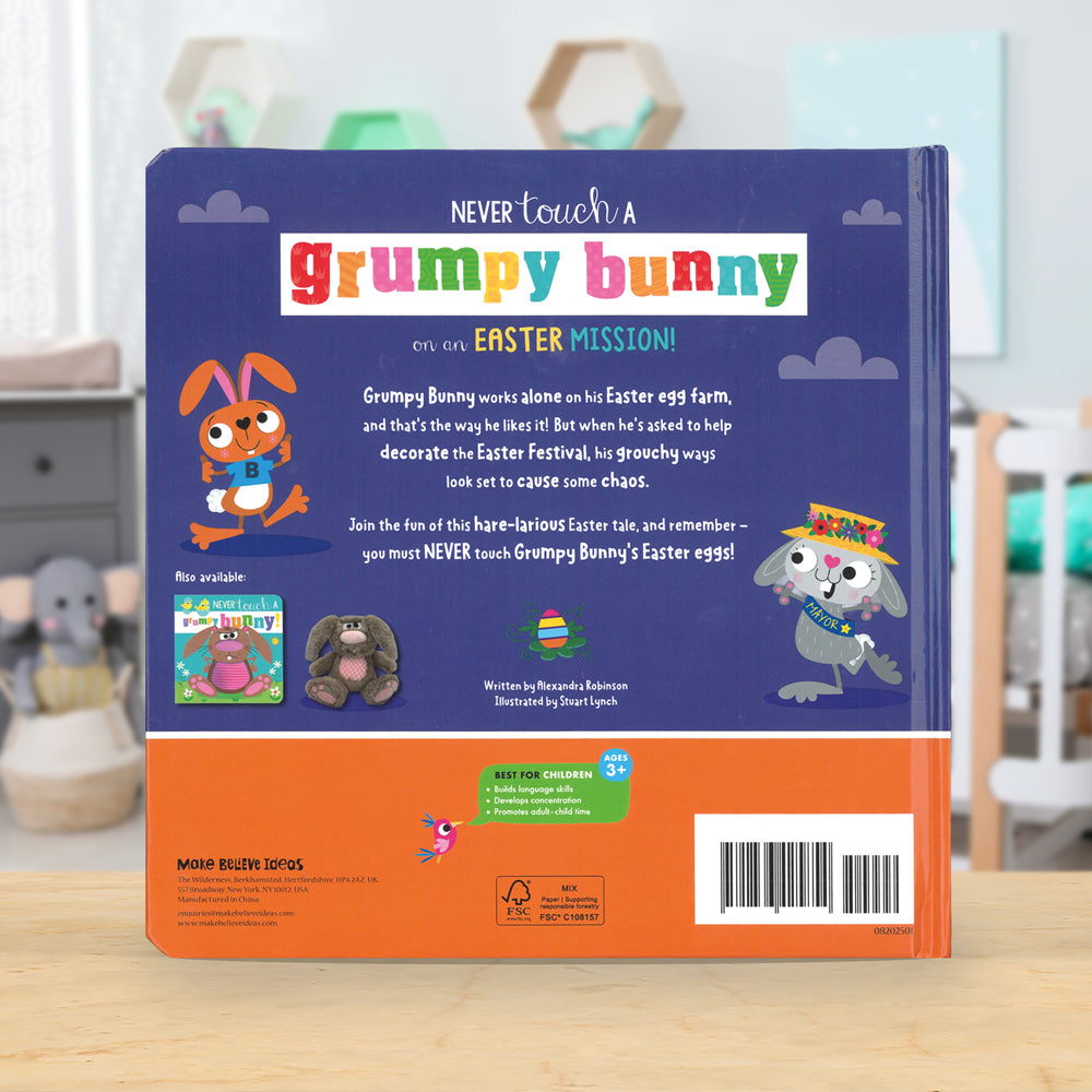 Never Touch a Grumpy Bunny . . . on an Easter Mission! – ISBN 9781836425854 – lifestyle image 2