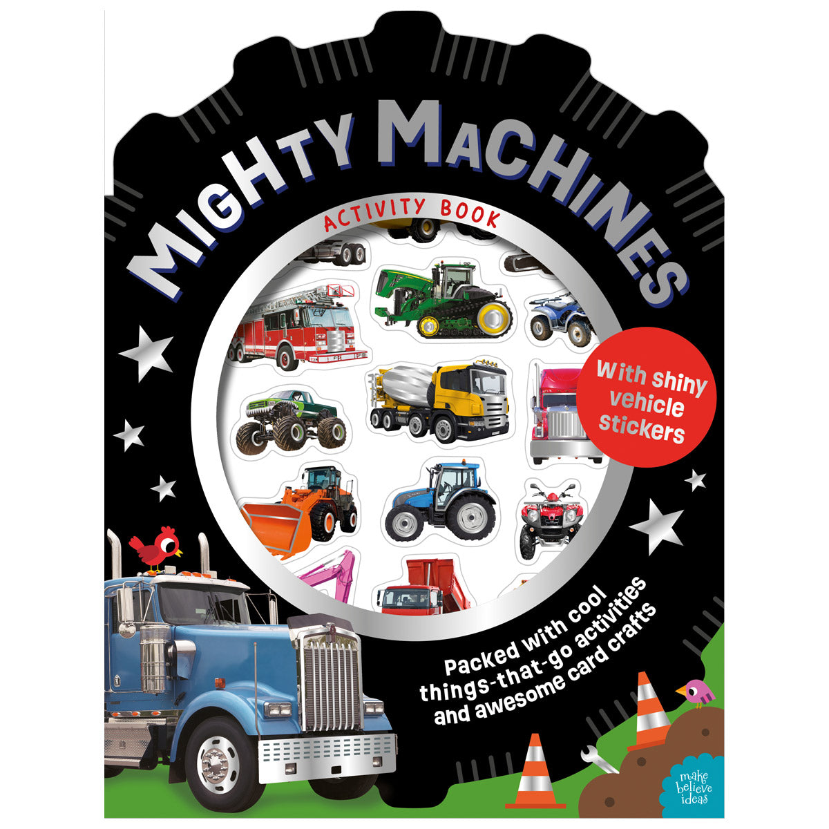 Mighty Machines Activity Book (9781836429906) by Make Believe Ideas