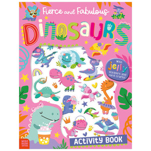 Fierce and Fabulous Dinosaurs  Activity Book (9781836423263) by Make Believe Ideas