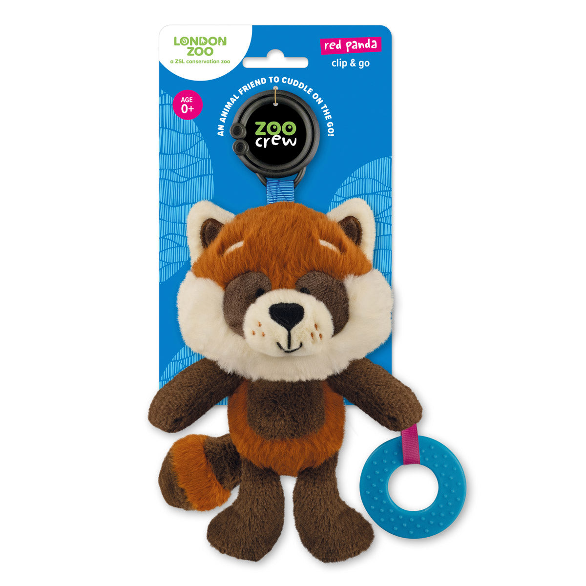 Clip & Go Red Panda (9781806831456) by Make Believe Ideas