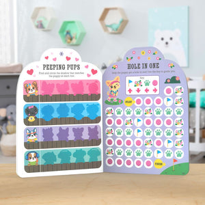 Super-Cute Kittens and Puppies Activity Book