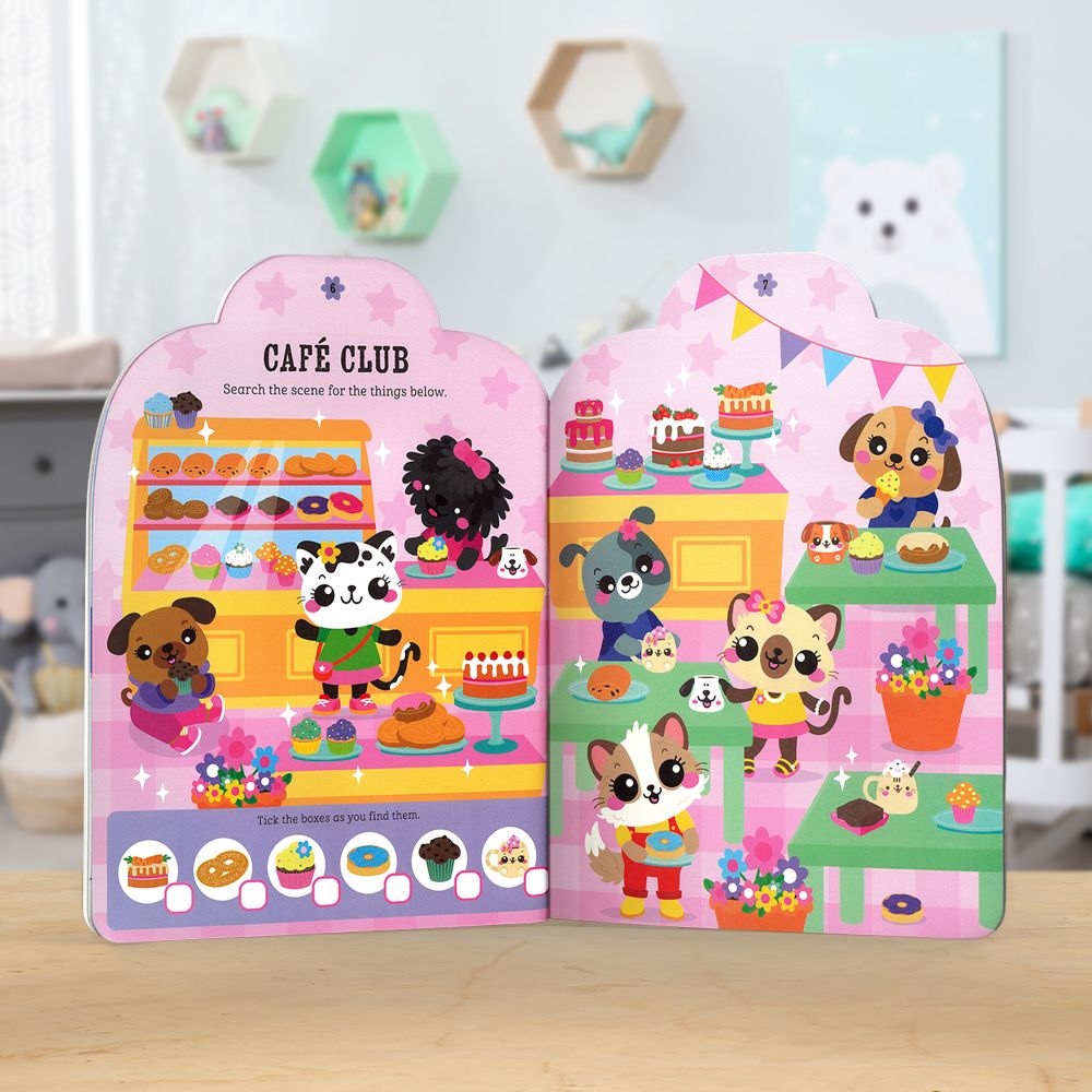 Super-Cute Kittens and Puppies Activity Book