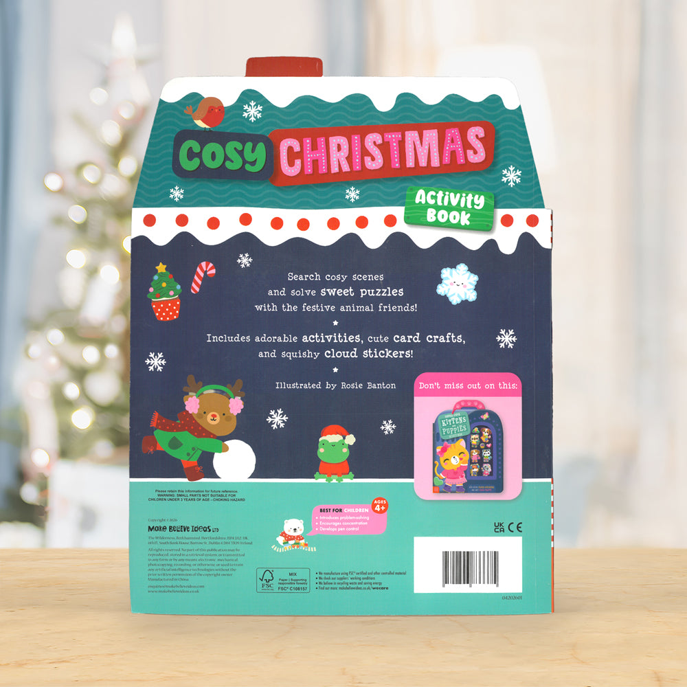 Cosy Christmas Activity Book – ISBN 9781806833375 – lifestyle image 2
