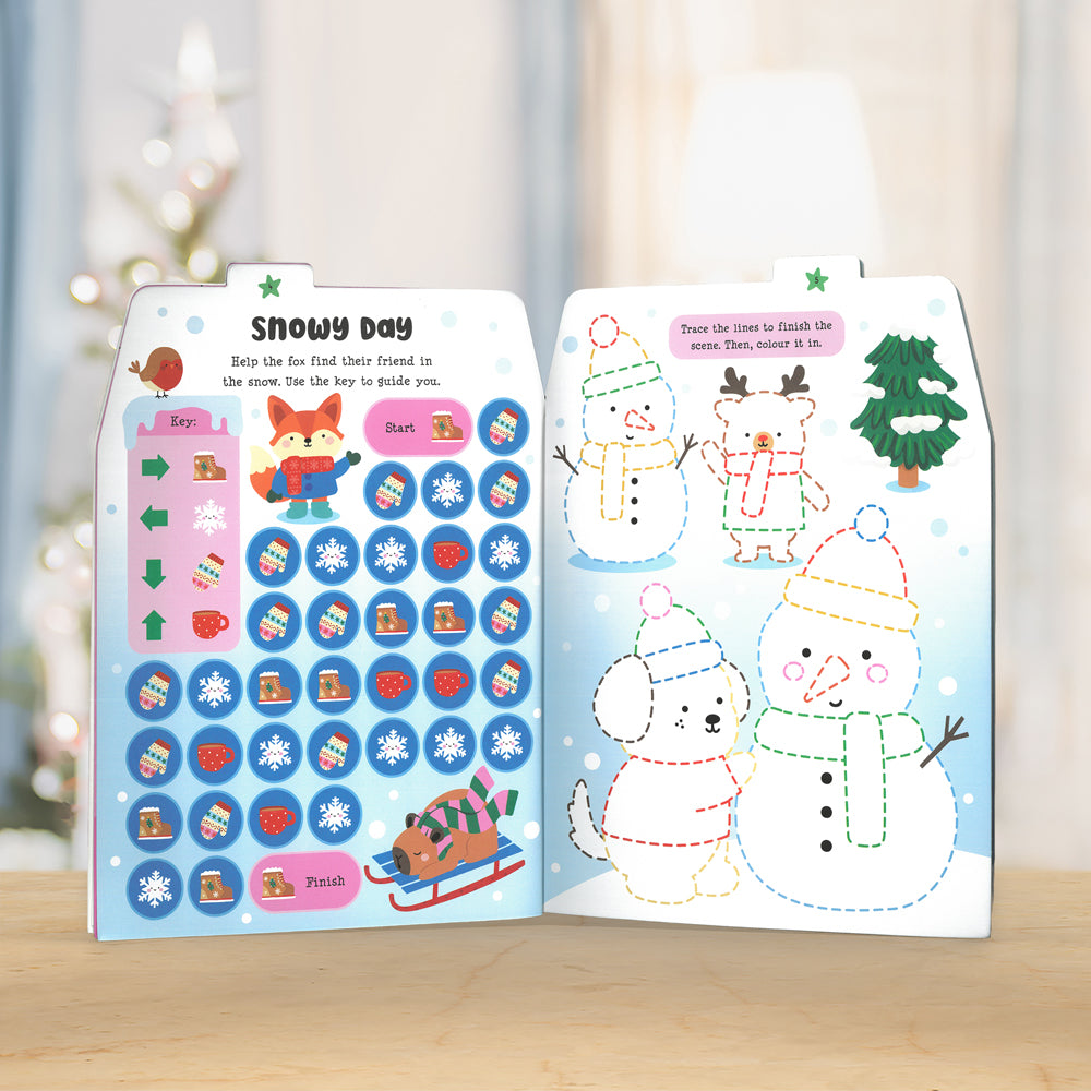 Cosy Christmas Activity Book – ISBN 9781806833375 – lifestyle image 4