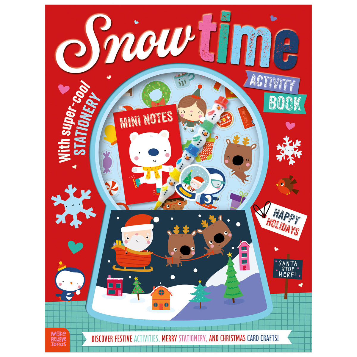 Snowtime Activity Book (9781806833382) by Make Believe Ideas