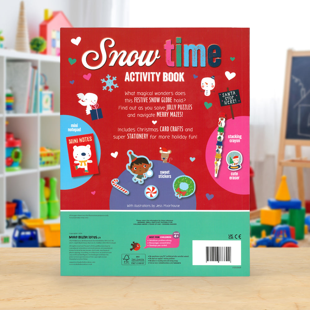 Snowtime Activity Book – ISBN 9781806833399 – lifestyle image 2