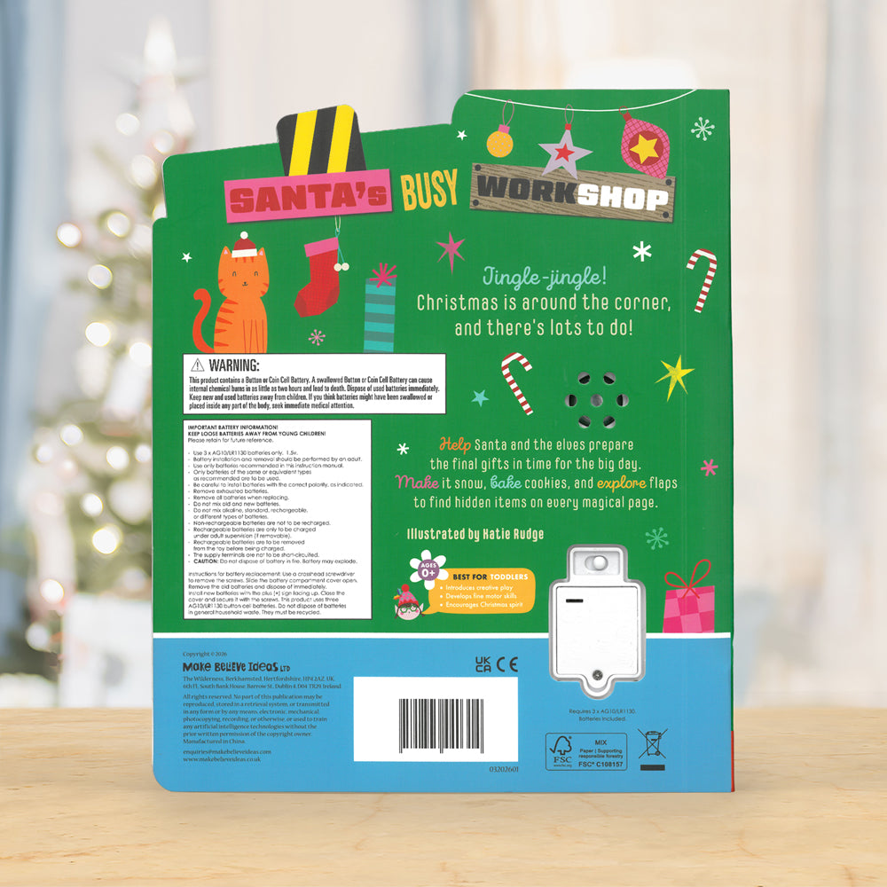 Santa's Busy Workshop – ISBN 9781805440314 – lifestyle image 2