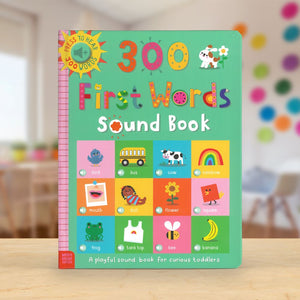 Product image 2 of 300 First Words Sound Book, a board book for ages 0+, by Make Believe Ideas.